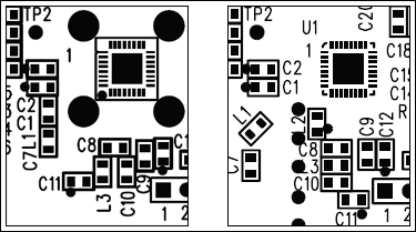 两种不同的PCB布局