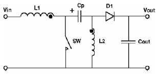 升降压变换器SEPIC的简单电路