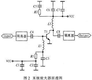 末级放大器的原理图